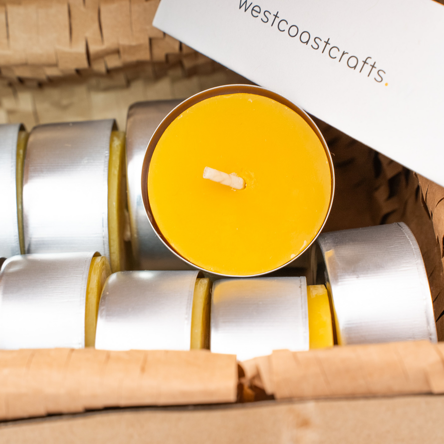 Beeswax Tealights