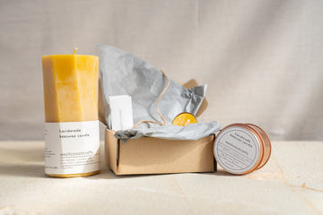 Octagon Spiral Candle Set